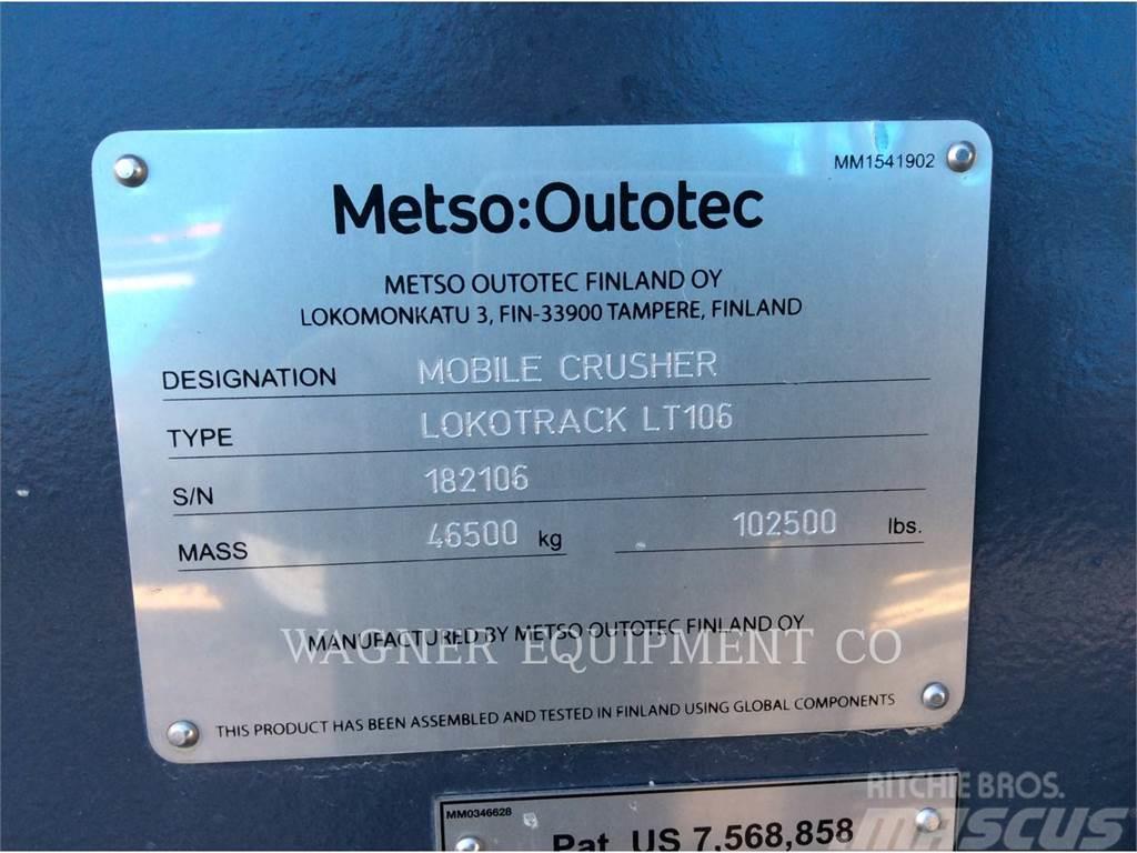 Metso LT106 Мобільні дробарки