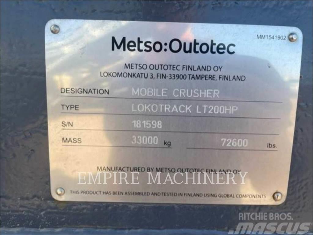 Metso LT200HP Мобільні дробарки