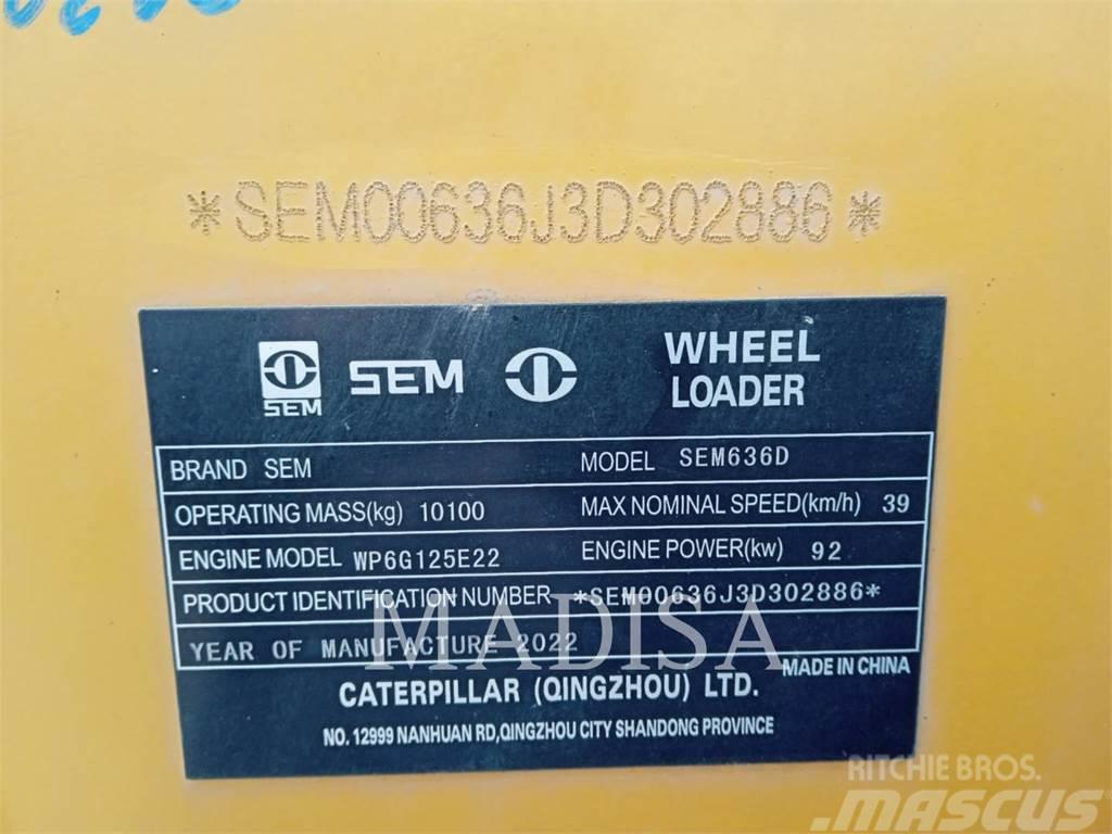 SEM MACHINERY SEM636D Фронтальні навантажувачі