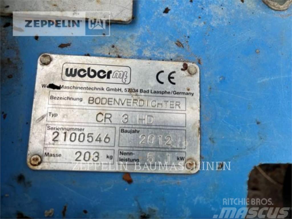 Weber CR-3HD Віброплити та вібротрамбовки