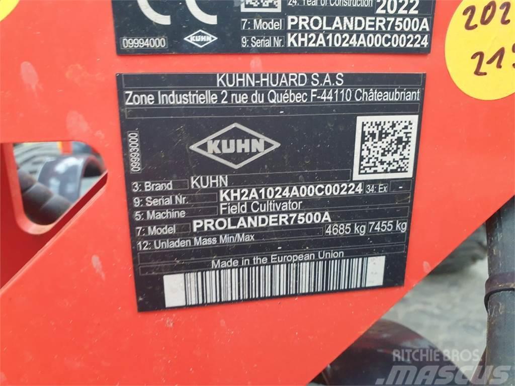 Kuhn PROLANDER 7500 Культиватори