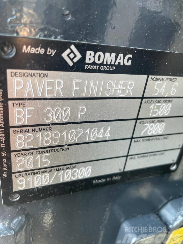 Bomag BF 300 P S340-2 TV Асфальтовкладачі