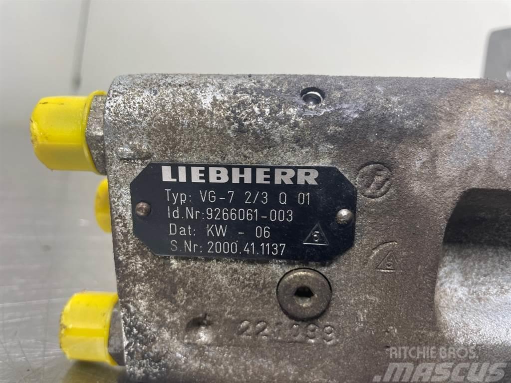 Liebherr A316-9266061-Servo valve/Servoventil/Servoventiel Гідравліка