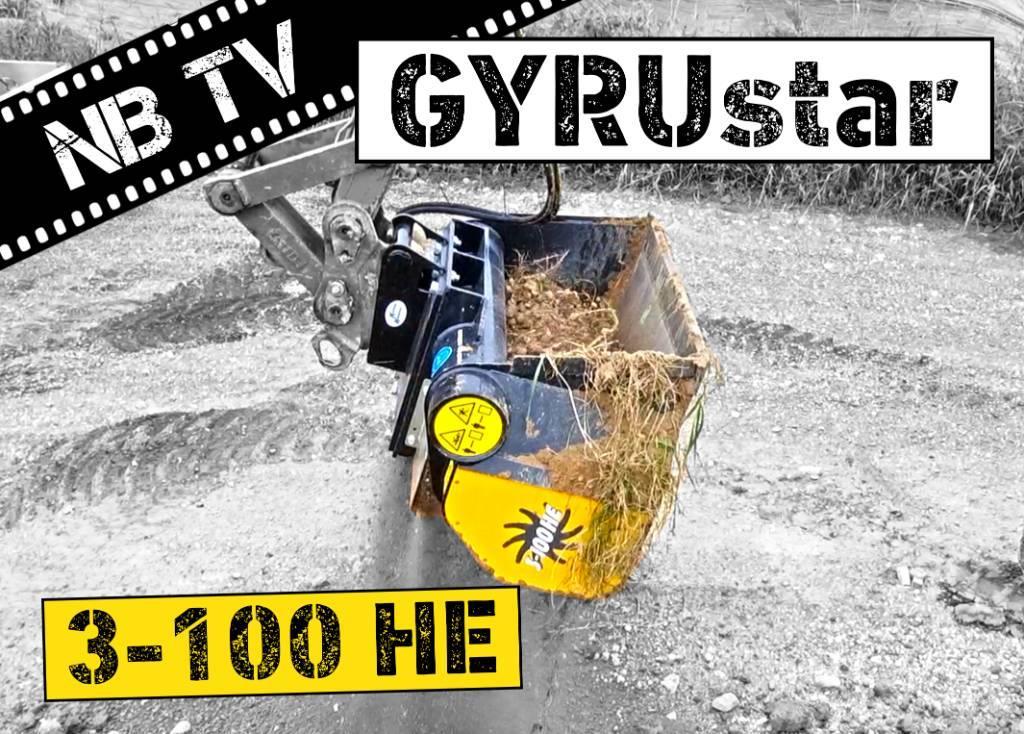 Gyru-Star 3-100HE (opt. Lehnhoff MS03, Verachtert) Просівні ковші