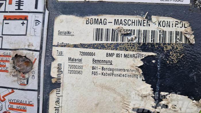 Bomag BMP851 Grabenwalze Інші дорожні катки