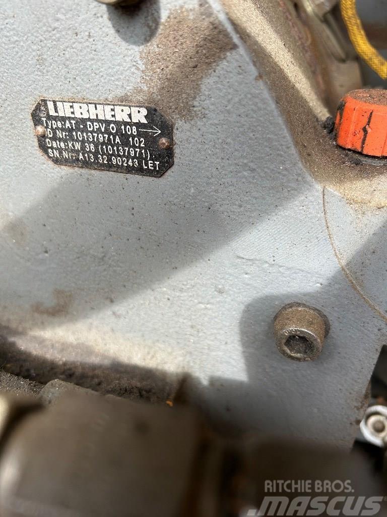 Liebherr R926 pompa hydrauliczna DPV O108 Гідравліка