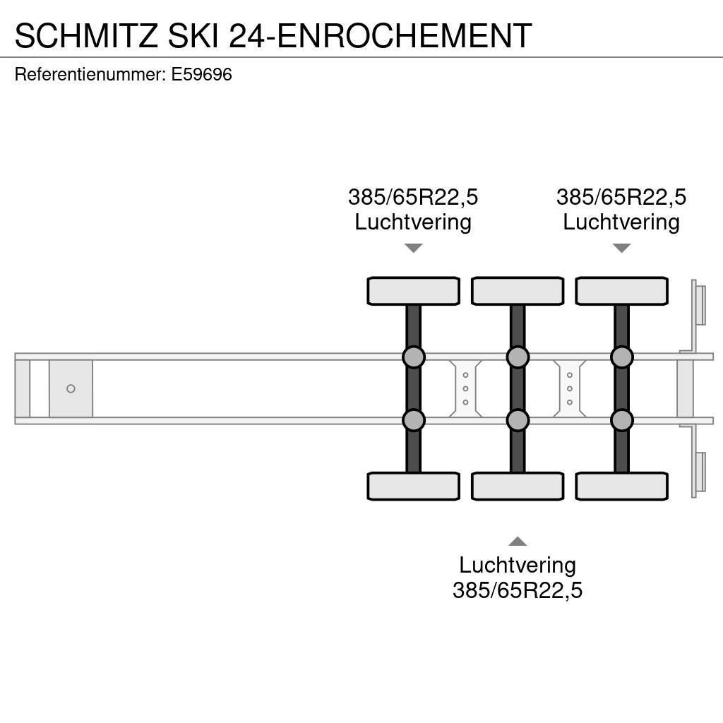 Schmitz Cargobull SKI 24-ENROCHEMENT Напівпричепи-самоскиди