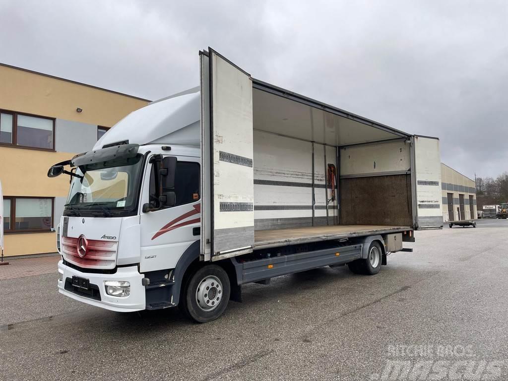 Mercedes-Benz Atego 1220 4x2 EURO6 + SIDE OPENING Фургони