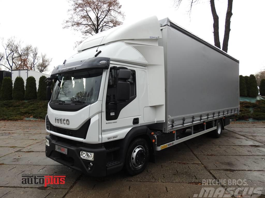 Iveco EUROCARGO 120-250 TARPAULIN 18 PALLETEN LIFT A/C Тентовані вантажівки