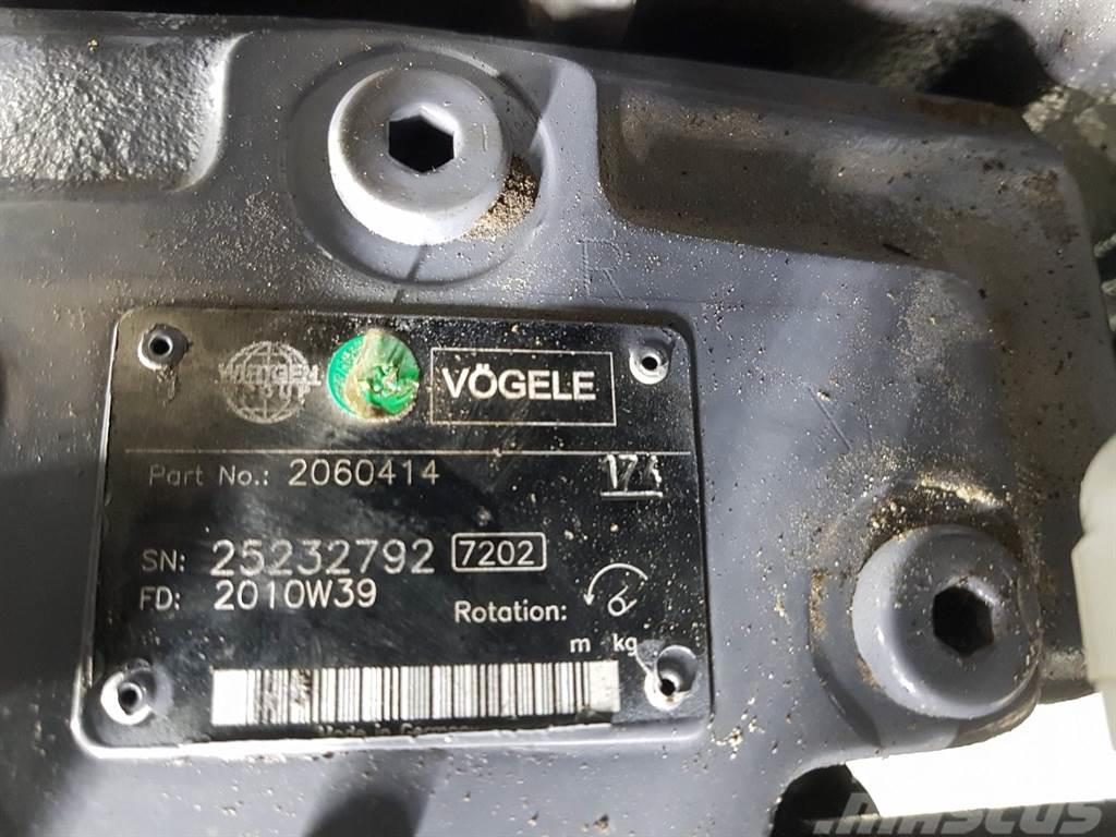 Vögele 2060414-Rexroth A10VG45-Drive pump/Fahrpumpe Гідравліка
