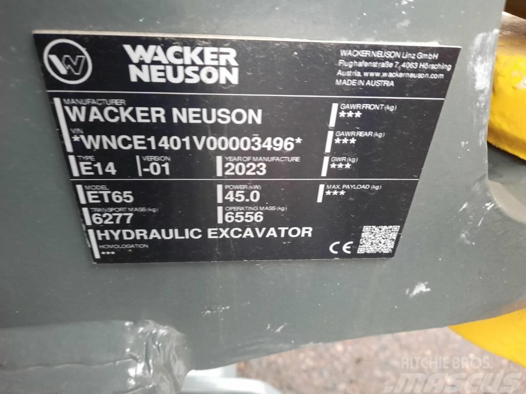 Wacker Neuson ET 65 Міні-екскаватори < 7т