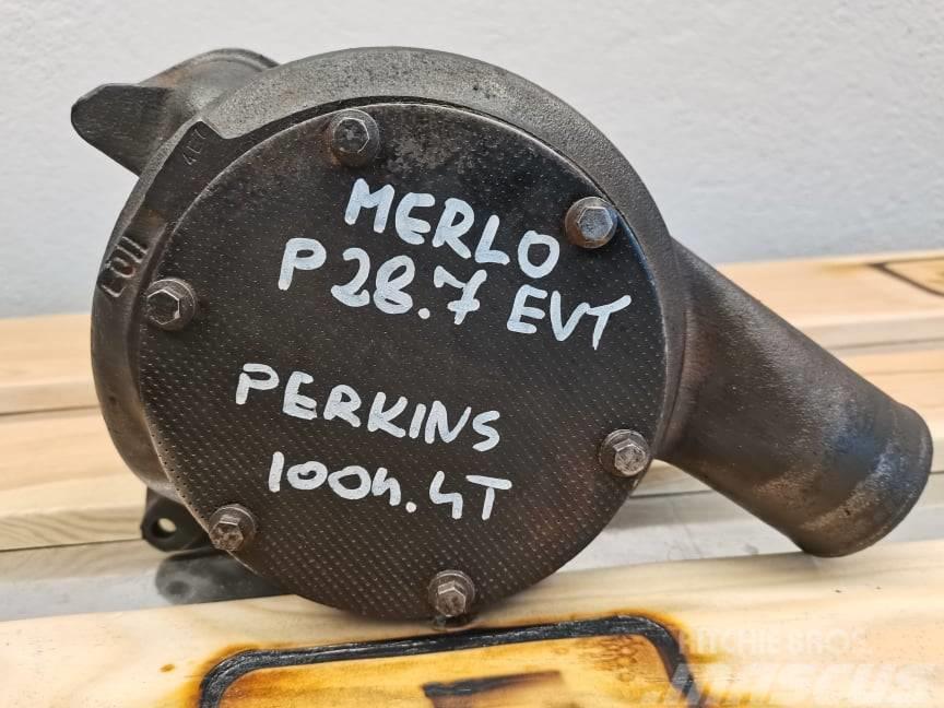 Merlo P 28.7 EVT {Perkins 1004-4T} cooler pump Радіатори