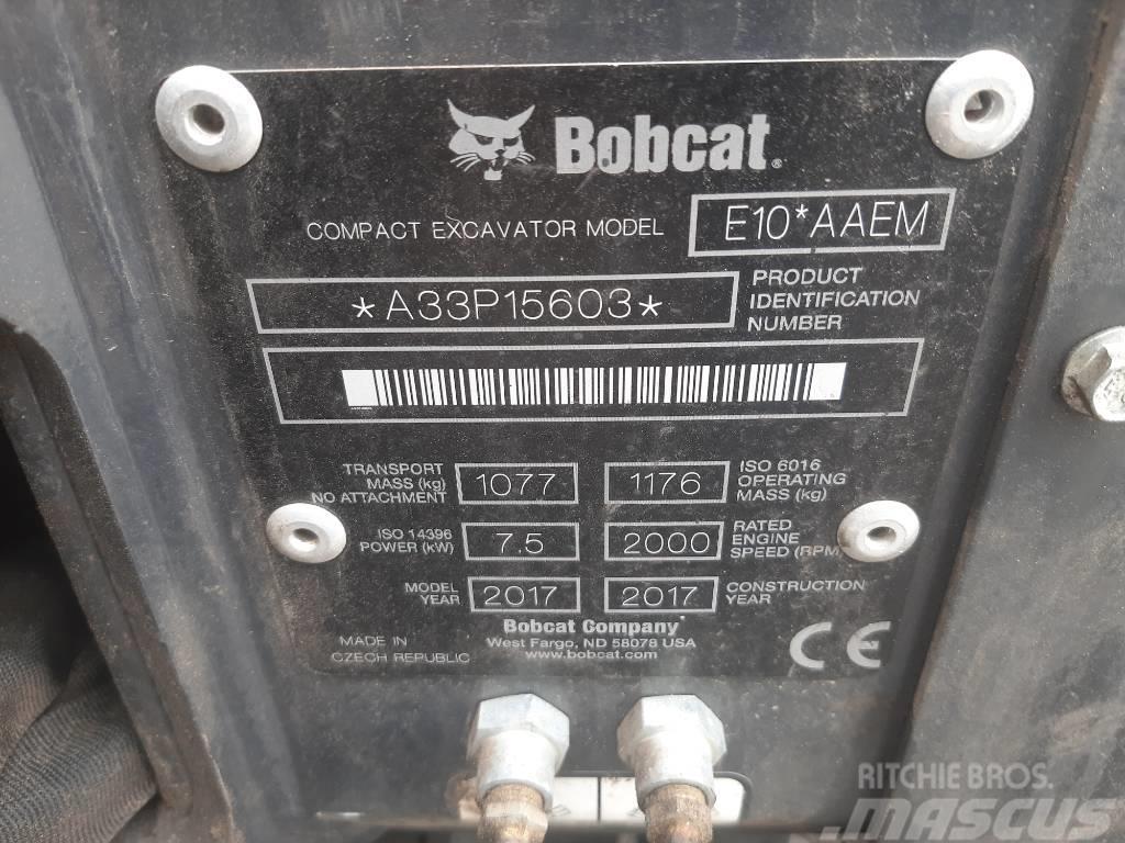 Bobcat E 10 Міні-екскаватори < 7т