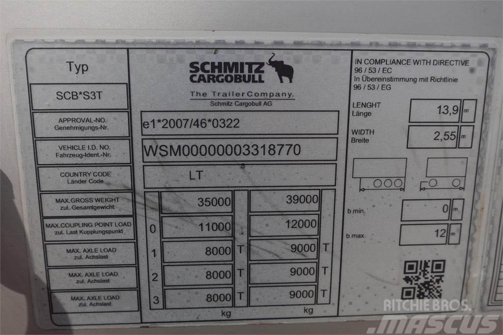 Schmitz Cargobull SCS24 Standart Curtainsider Varios, ARM, ALU, LR Тентовані причепи