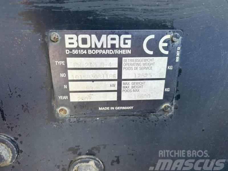 Bomag BW213 D-4 Ущільнювачі грунту