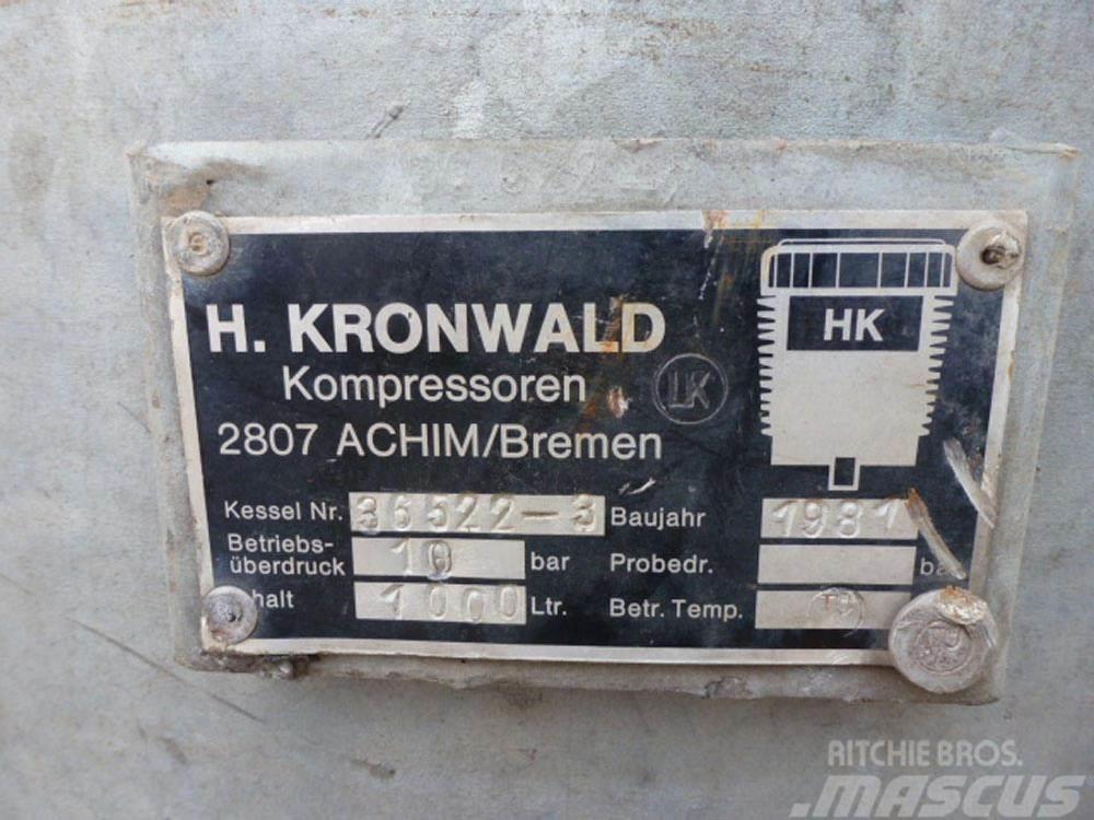 Kronwald 1000 Ltre Air Receiver Осушувачі повітря