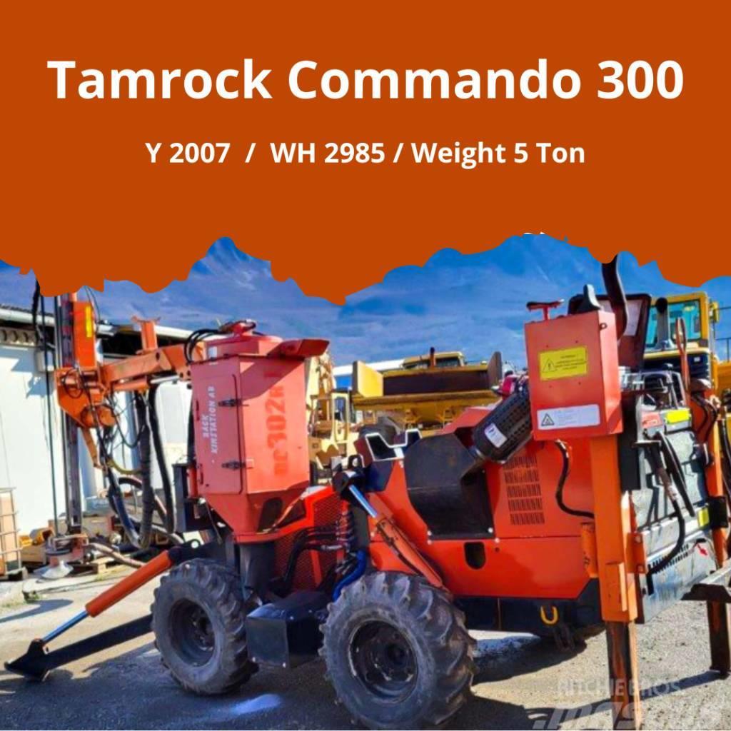 Tamrock COMMANDO 300 Свердлильні установки