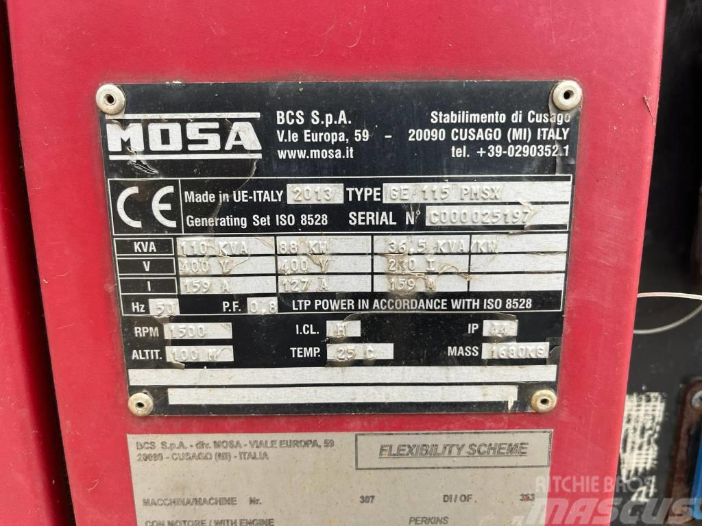 Mosa Stromaggregat GE 115 PHSX Дизельні генератори
