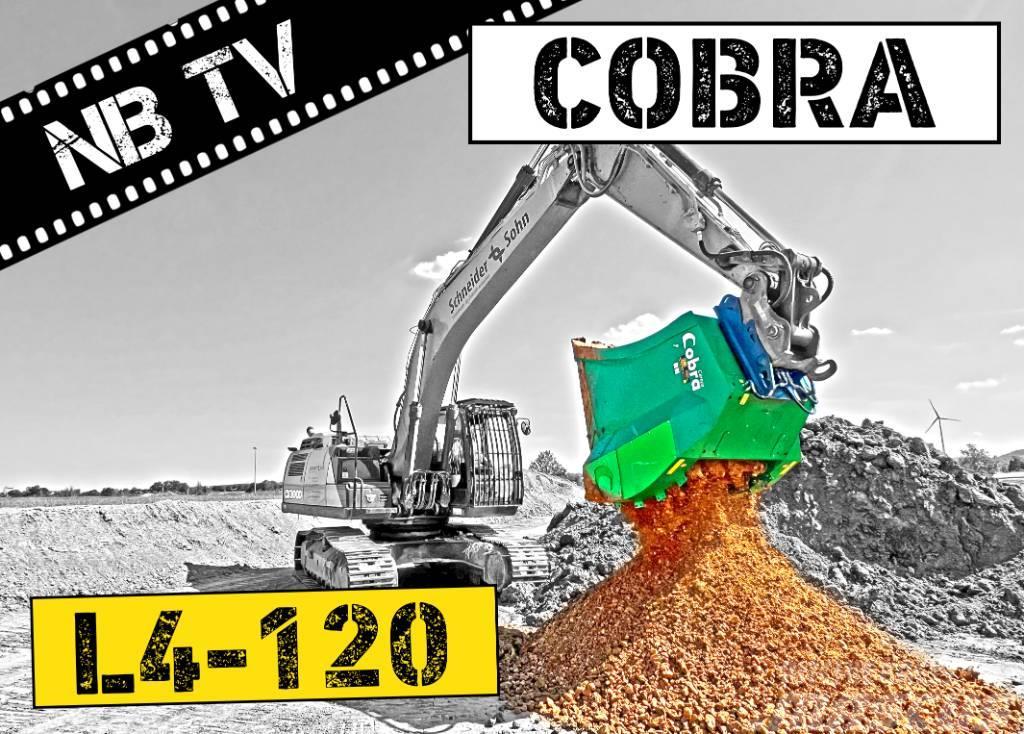 Cobra Siebschaufel L4-120 | Schaufelseparator Bagger Просівні ковші