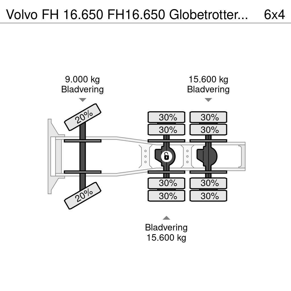Volvo FH 16.650 FH16.650 Globetrotter EU6 VEB 200Ton Тягачі