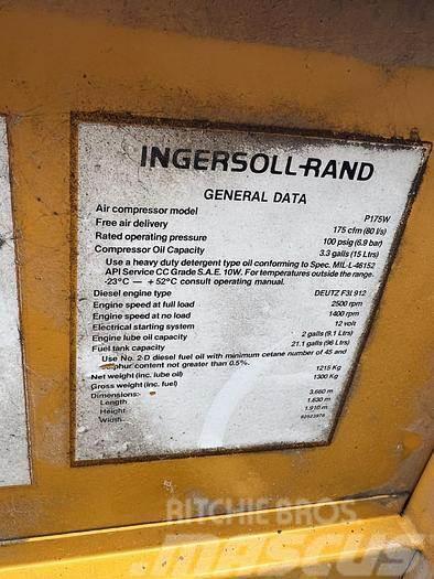 Ingersoll Rand P175WD Компресори