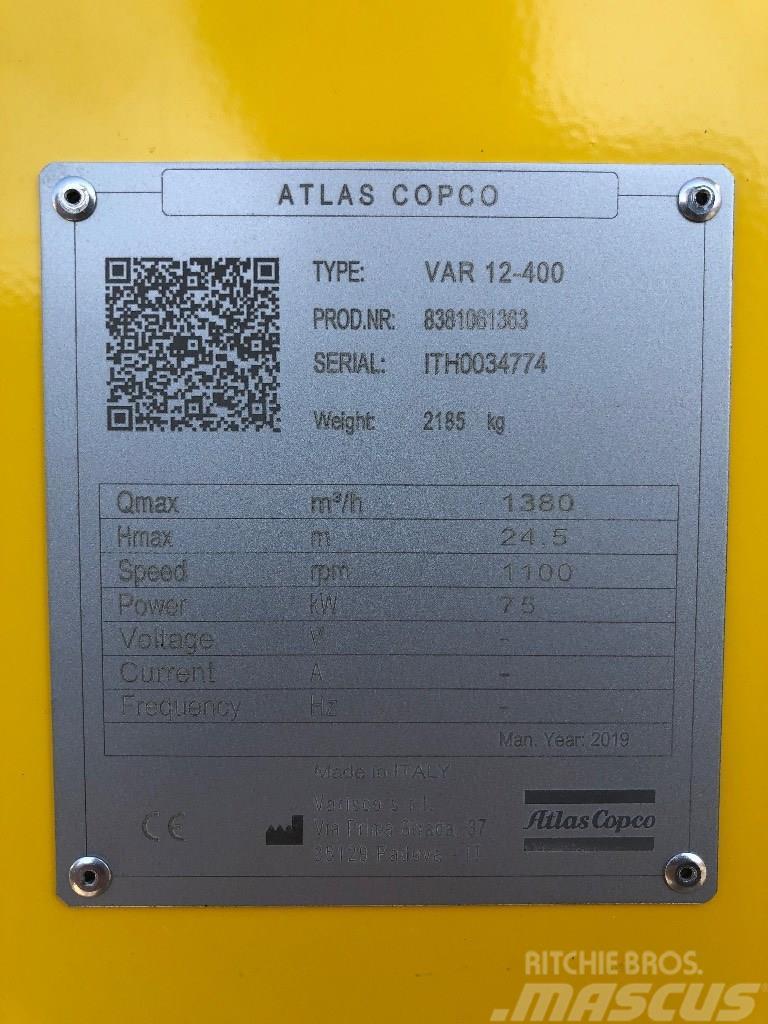 Atlas Copco VAR 12-400 Гідронасоси