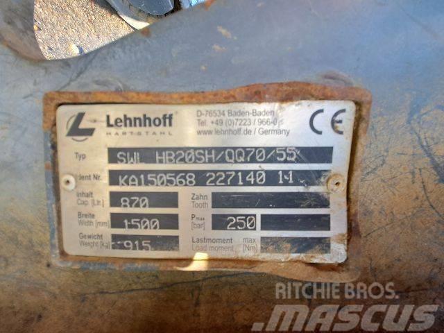 Lehnhoff Uni-Schwenktieflöffel f. OQ70/55 Траншейні екскаватори
