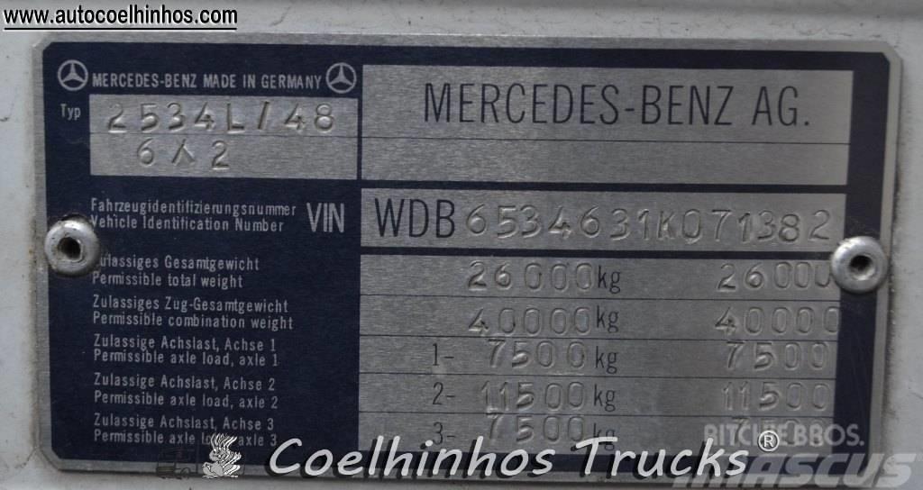 Mercedes-Benz 2534 SK Тентовані вантажівки