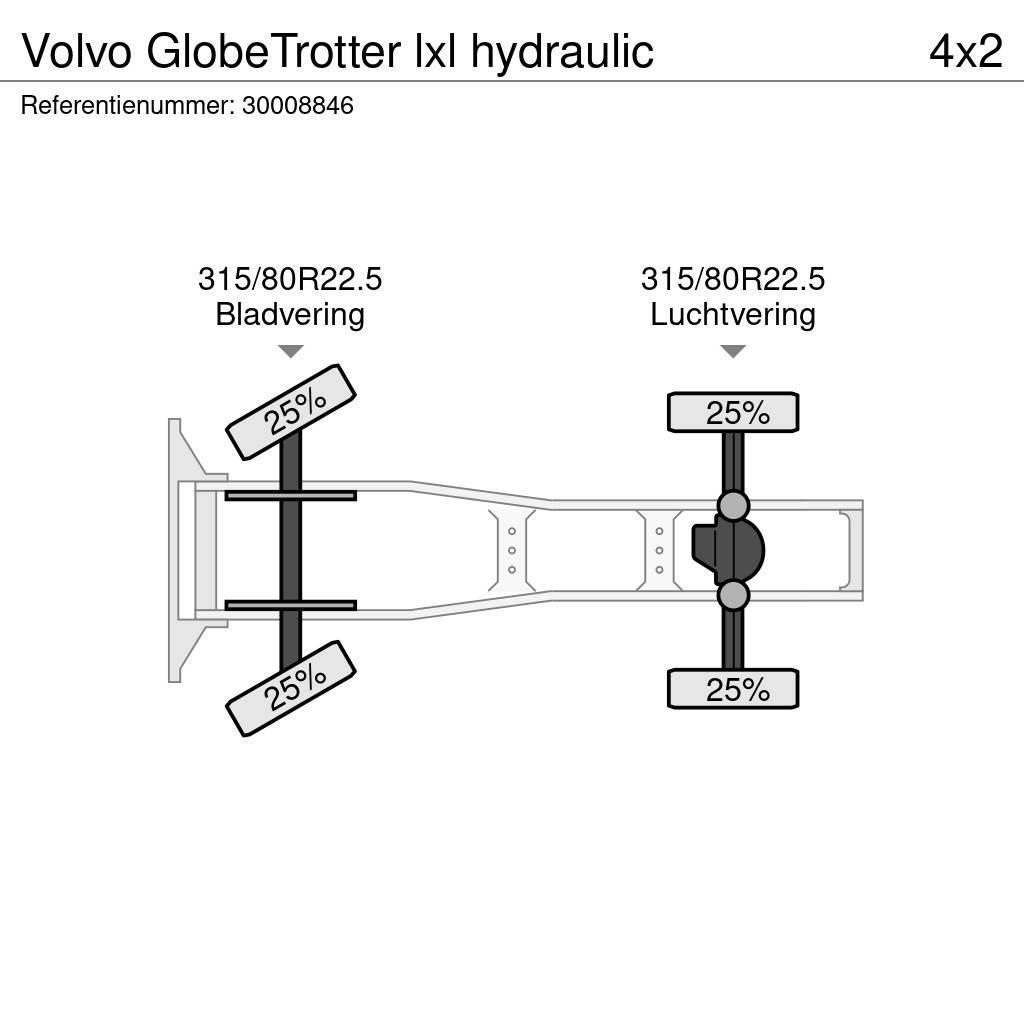 Volvo GlobeTrotter lxl hydraulic Тягачі