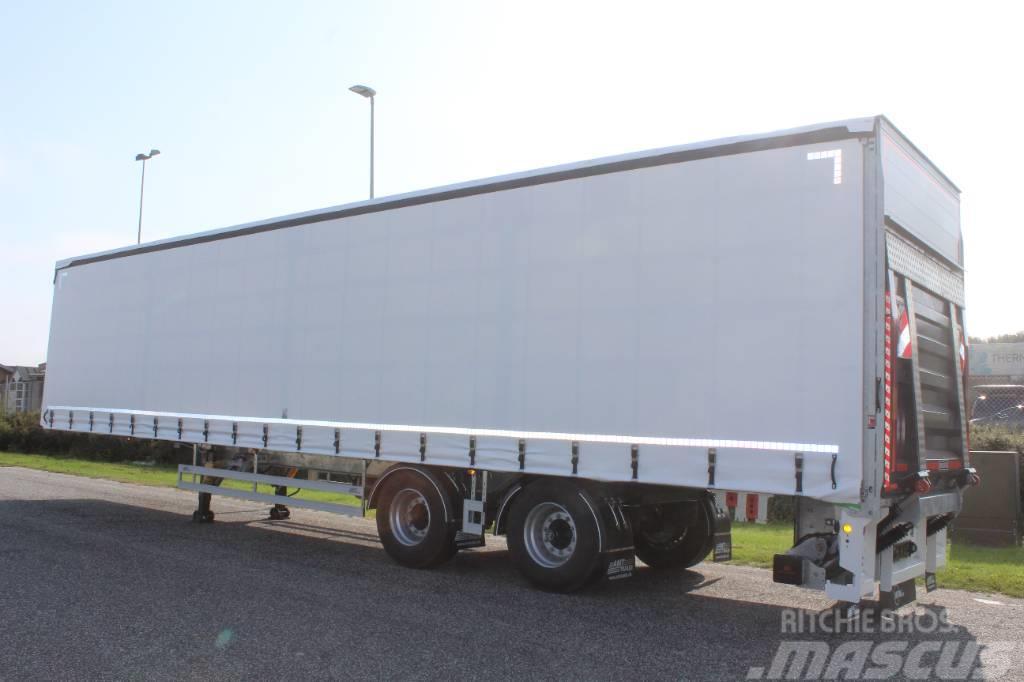 AMT 2 akslet city trailer med lift og TRIDEC- CI200 Тентовані напівпричепи