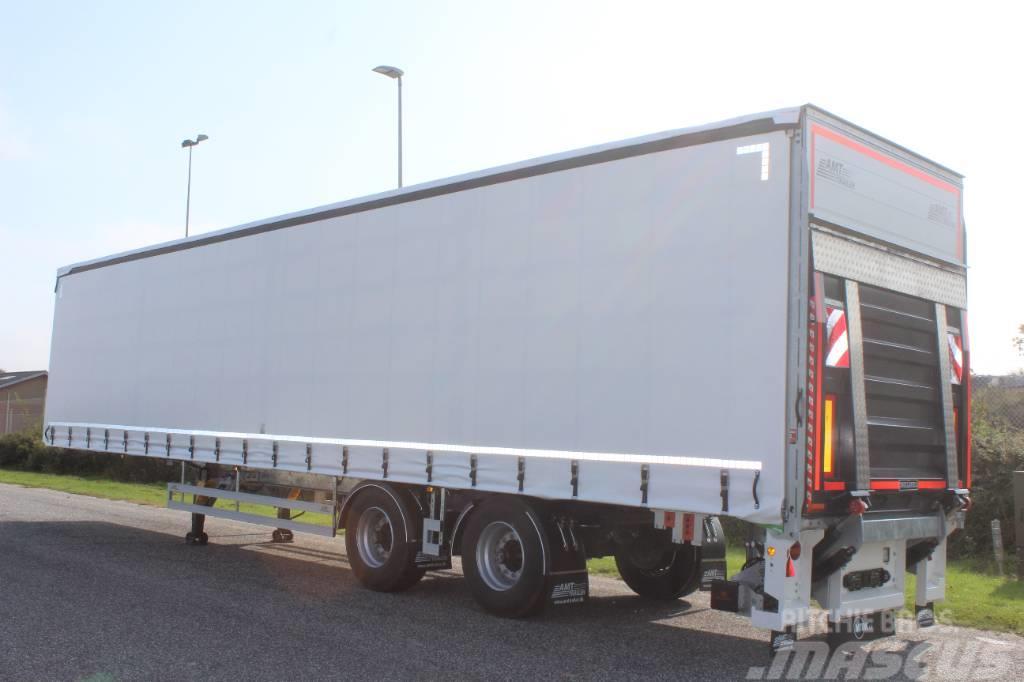 AMT 2 akslet city trailer med lift og TRIDEC- CI200 Тентовані напівпричепи