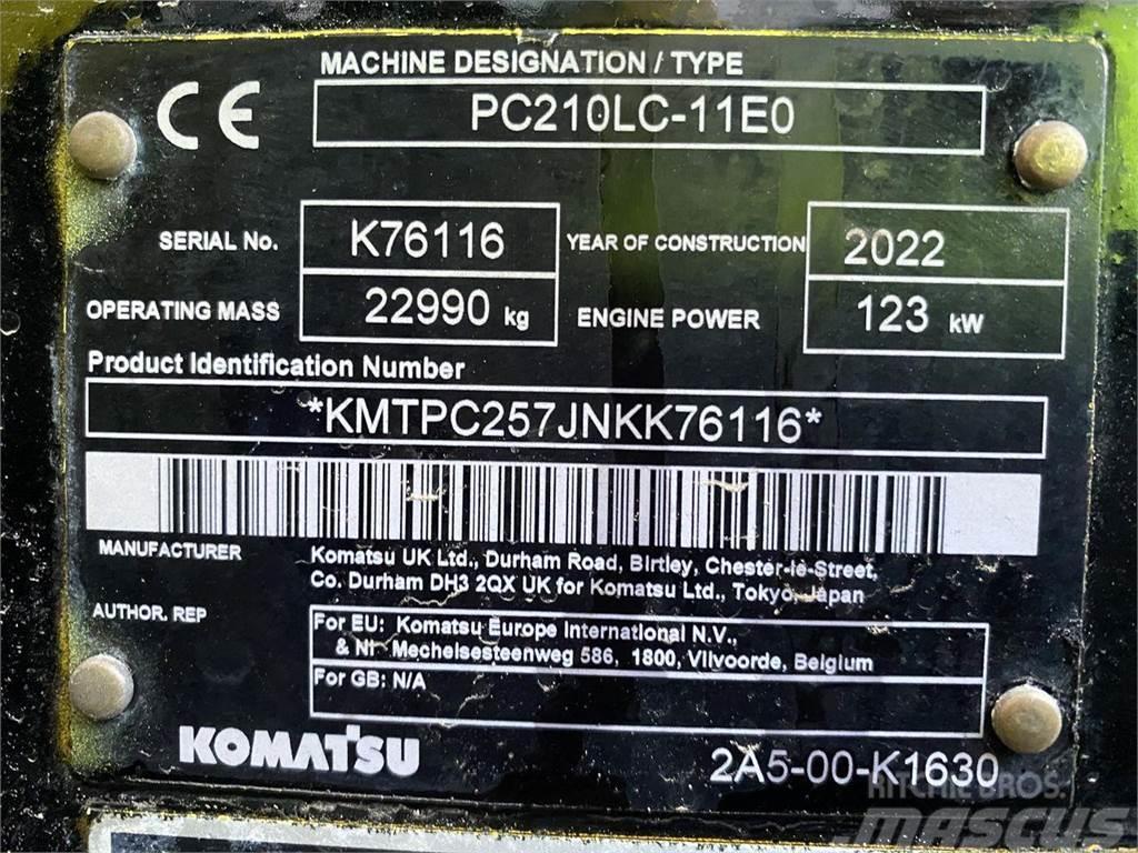 Komatsu PC210LC-11EO Гусеничні екскаватори