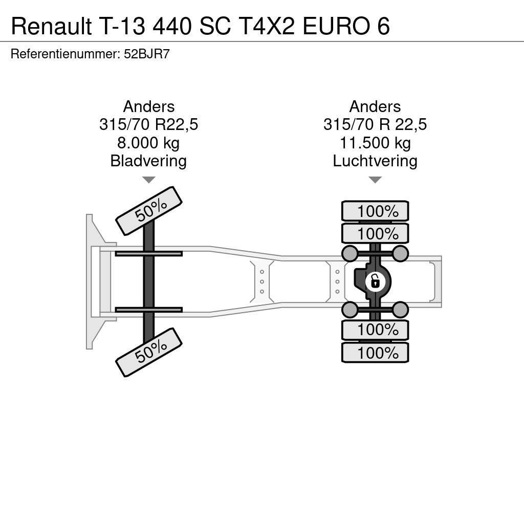 Renault T-13 440 SC T4X2 EURO 6 Тягачі