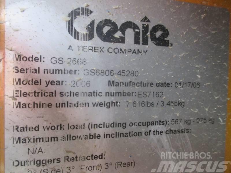 Genie GS 2668 RT Підйомники-ножиці
