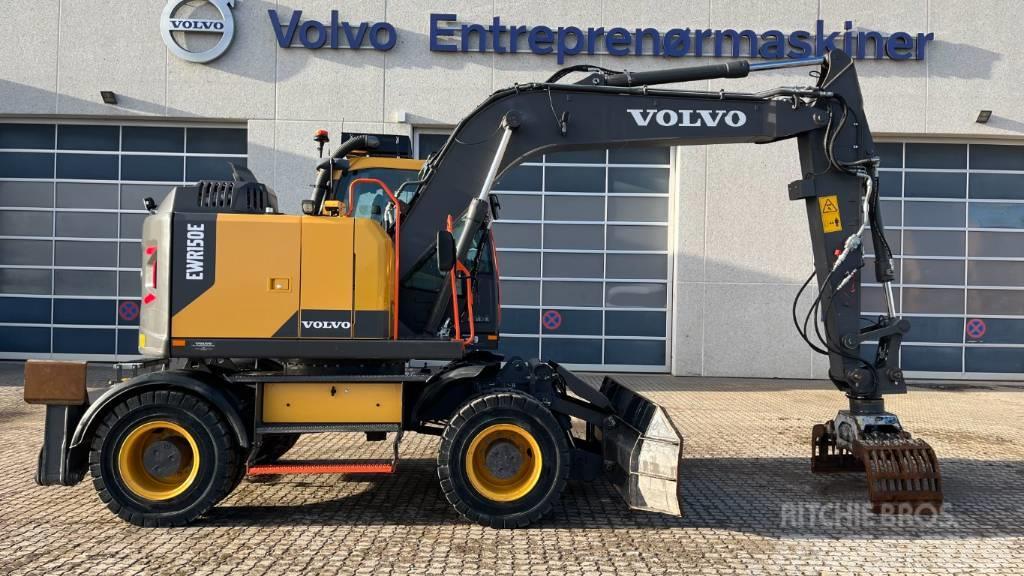 Volvo EWR150E Колісні екскаватори