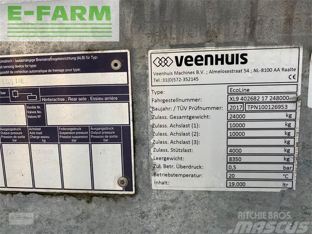 Veenhuis eco line 19000 liter Розсіювачі гною