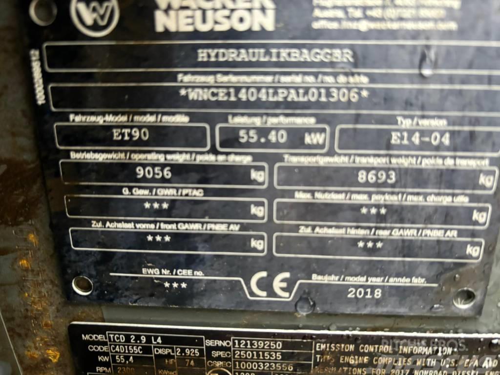 Neuson ET90 *Powertilt Середні екскаватори 7т. - 12т.