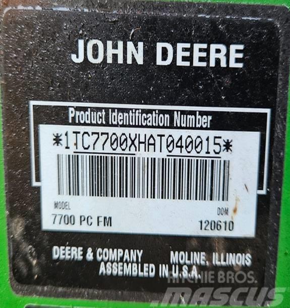 John Deere 7700 Косарки фарватера
