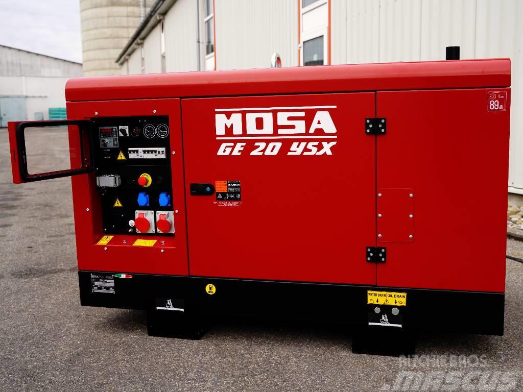 Mosa Stromerzeuger GE 20 YSX | 20 kVA (16 kW) / 400V Дизельні генератори
