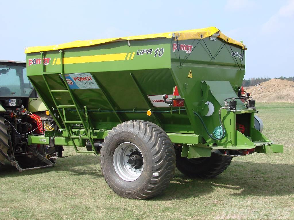 Pomot UPR 10 tones fertilizer and lime spreader, DIRECT Розсіювач мінеральних добрив