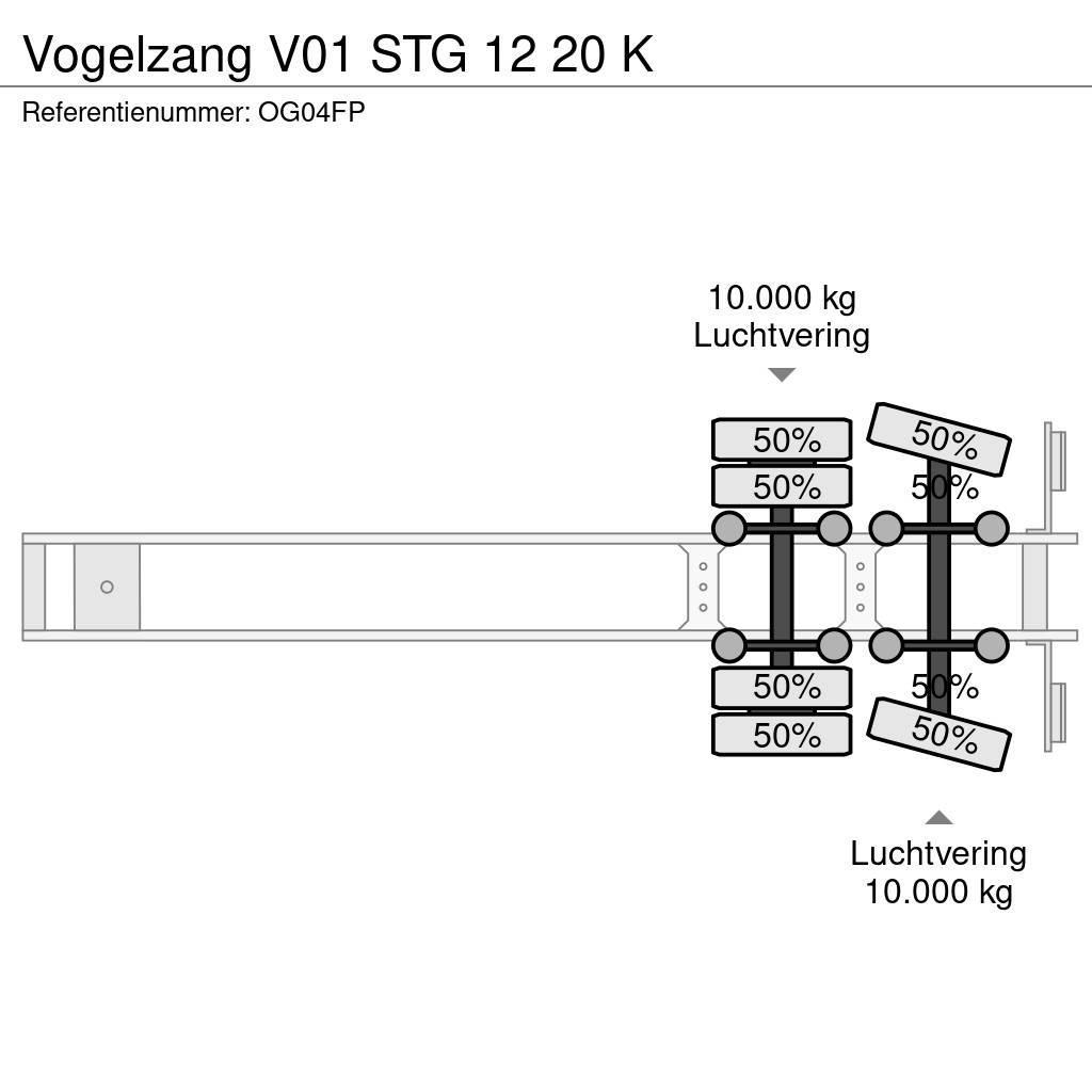 Vogelzang V01 STG 12 20 K Напівпричепи з кузовом-фургоном