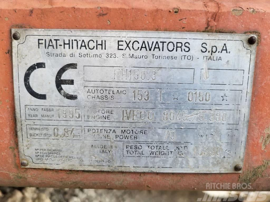 Fiat-Hitachi FH150.3 Гусеничні екскаватори