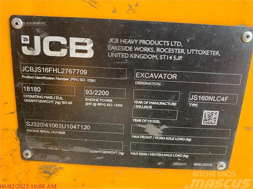 JCB JS160 Гусеничні екскаватори