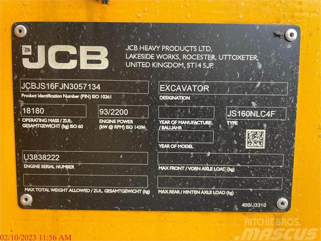 JCB JS160 Гусеничні екскаватори