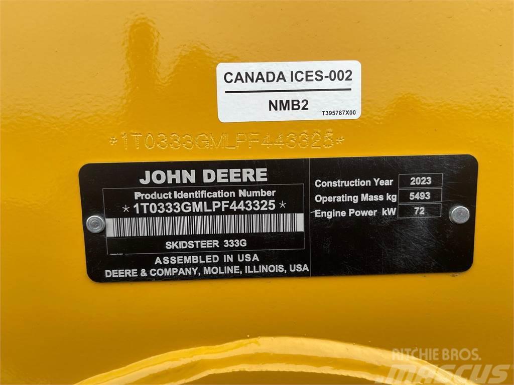 John Deere 333G Лісові мулчери