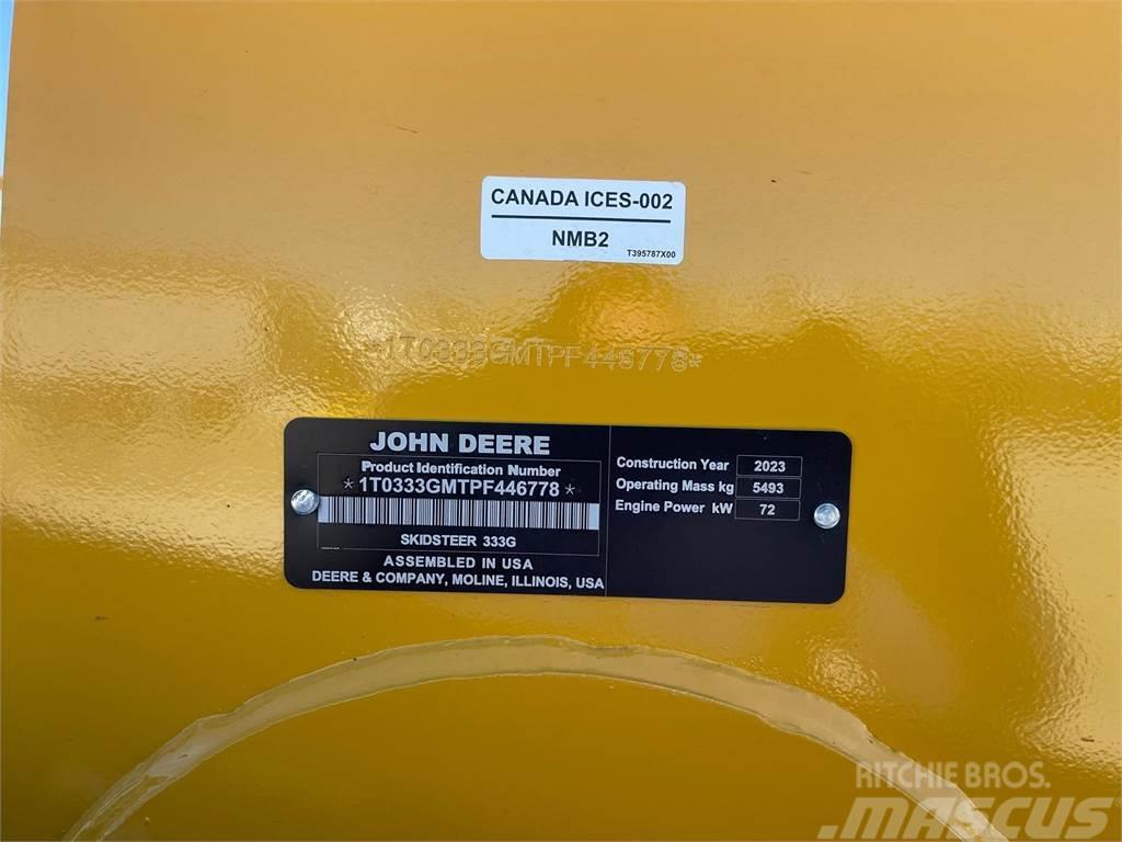 John Deere 333G Міні-навантажувачі