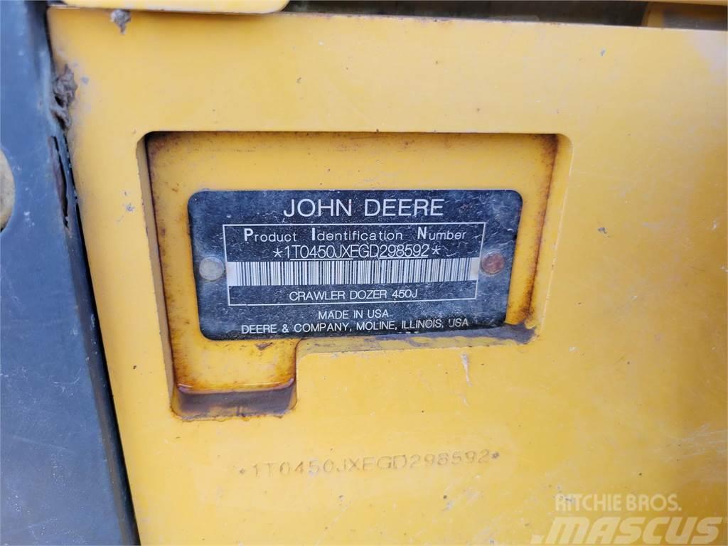 John Deere 450J LGP Гусеничні бульдозери