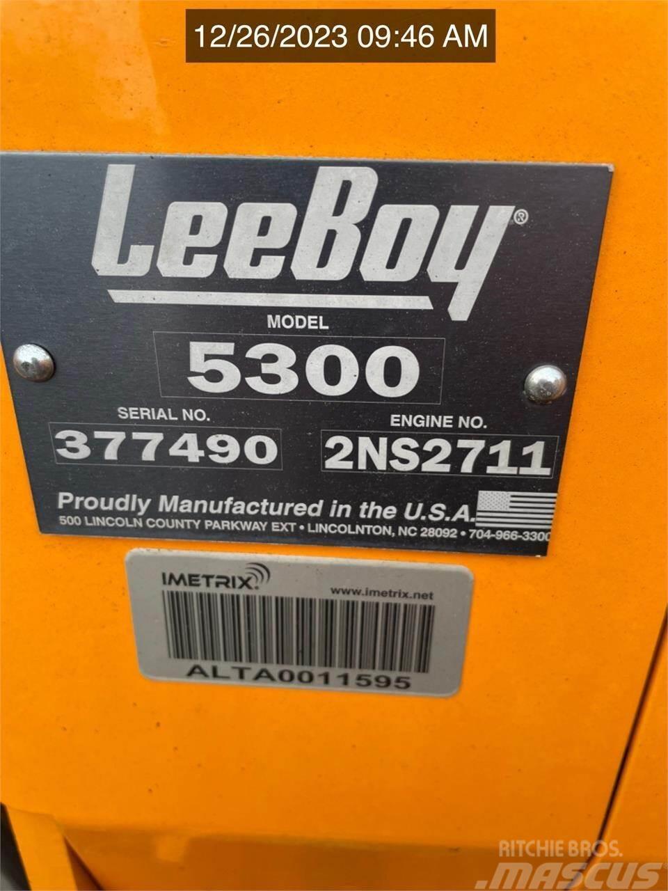 LeeBoy 5300 Асфальтовкладачі