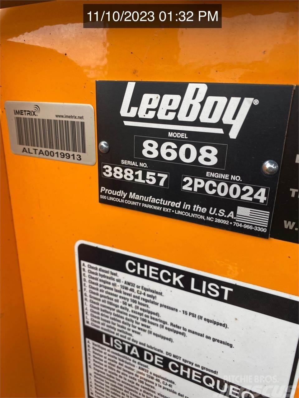 LeeBoy 8608 Асфальтовкладачі