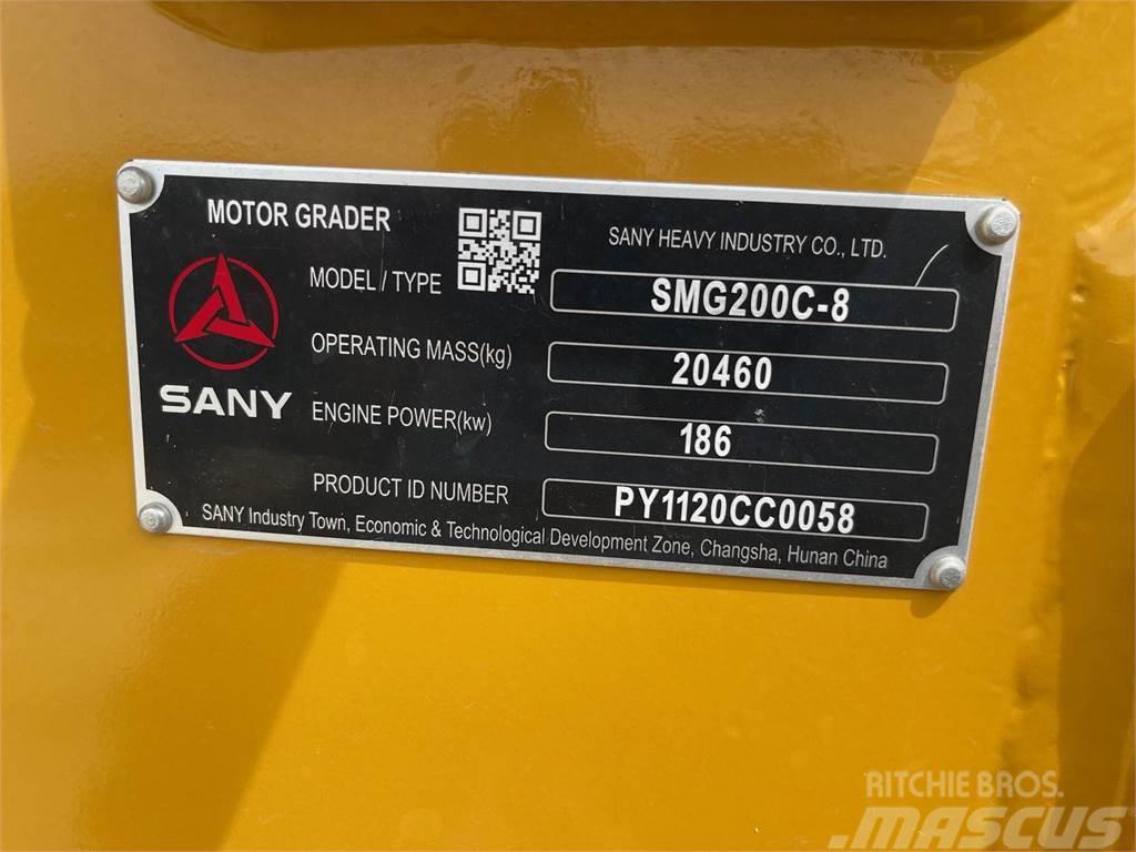 Sany SMG200C-8 Грейдери